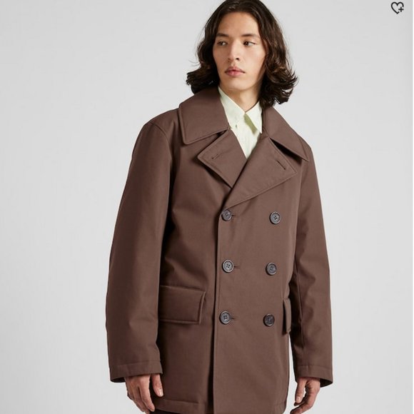 Uniqlo Jackets & Coats Men U Warm Padded Oversized Peacoat